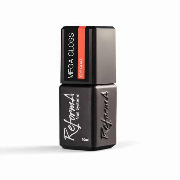 Mega Gloss Top Coat, 10ml