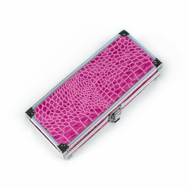 Metal pencil case - pink
