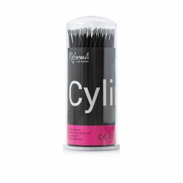 Microbrush Cylinder black dia 1.2 mm, 100 pcs/tube