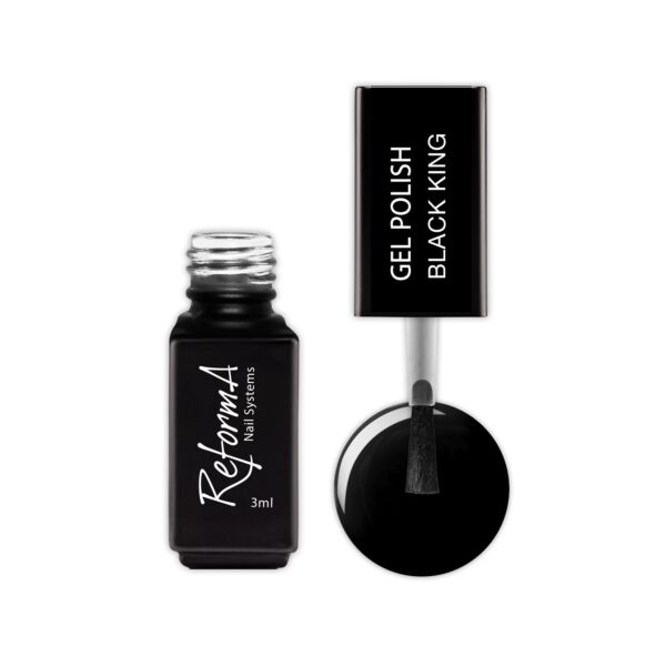 Gel Polish - Black King, 3ml